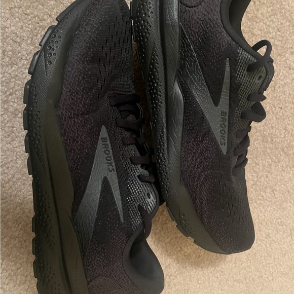 Brooks Ghost 16 Men’s Running Shoes Triple Black Size 9.5 - Picture 4 of 6